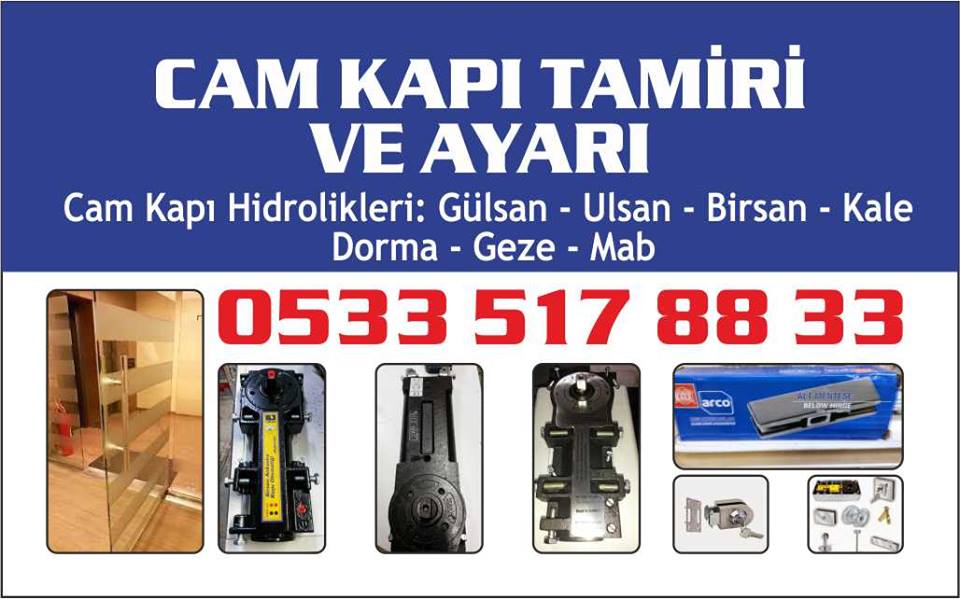 Yeşilköy Cam Kapı Tamiri